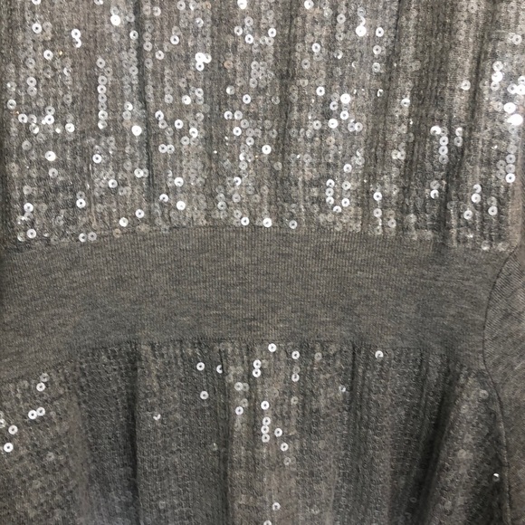 Ted Baker London Water Fall Sequin Back Cardigan Medium - Picture 3 of 9